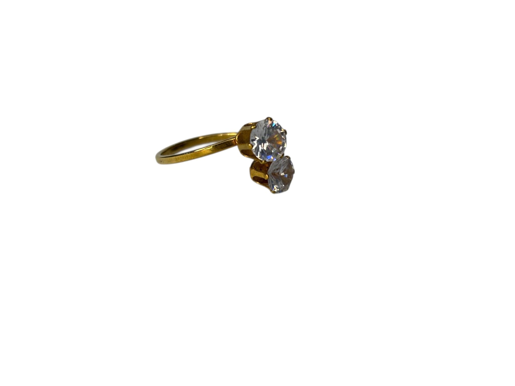 Anello Double Diamond